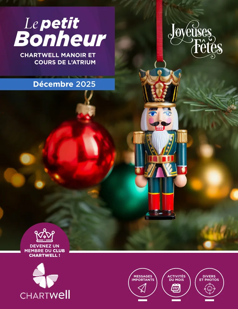 Cover of the newsletter Le petit Bonheur · Chartwell