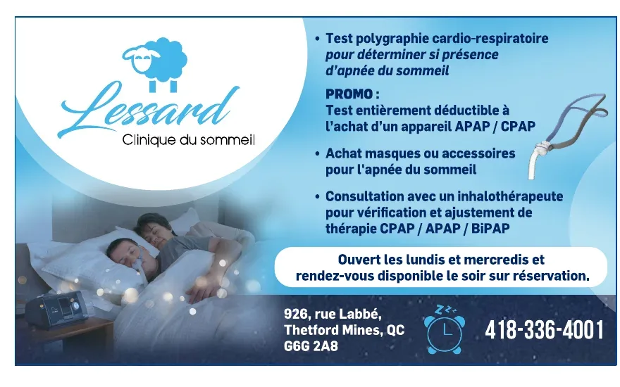 Clinique du sommeil Lessard