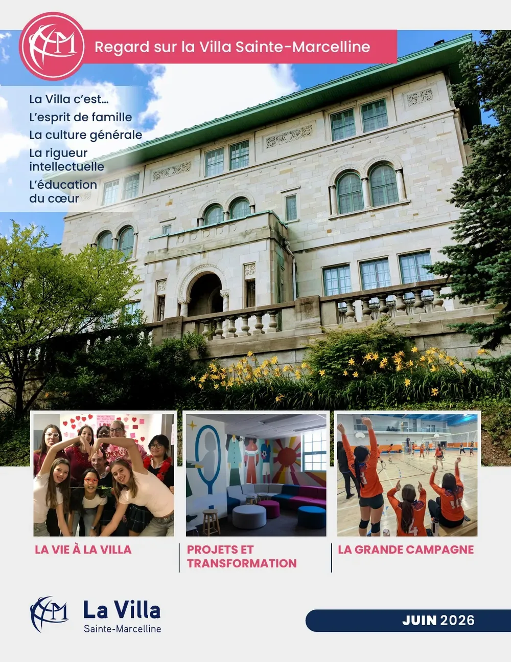 Regard sur la Villa : Collège Sainte-Marcelline